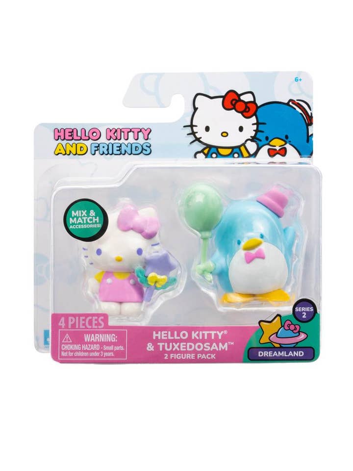 Hello Kitty & Friends 2ā Figure 2 Pack Assortment for wholesale by License 2 Play Toys