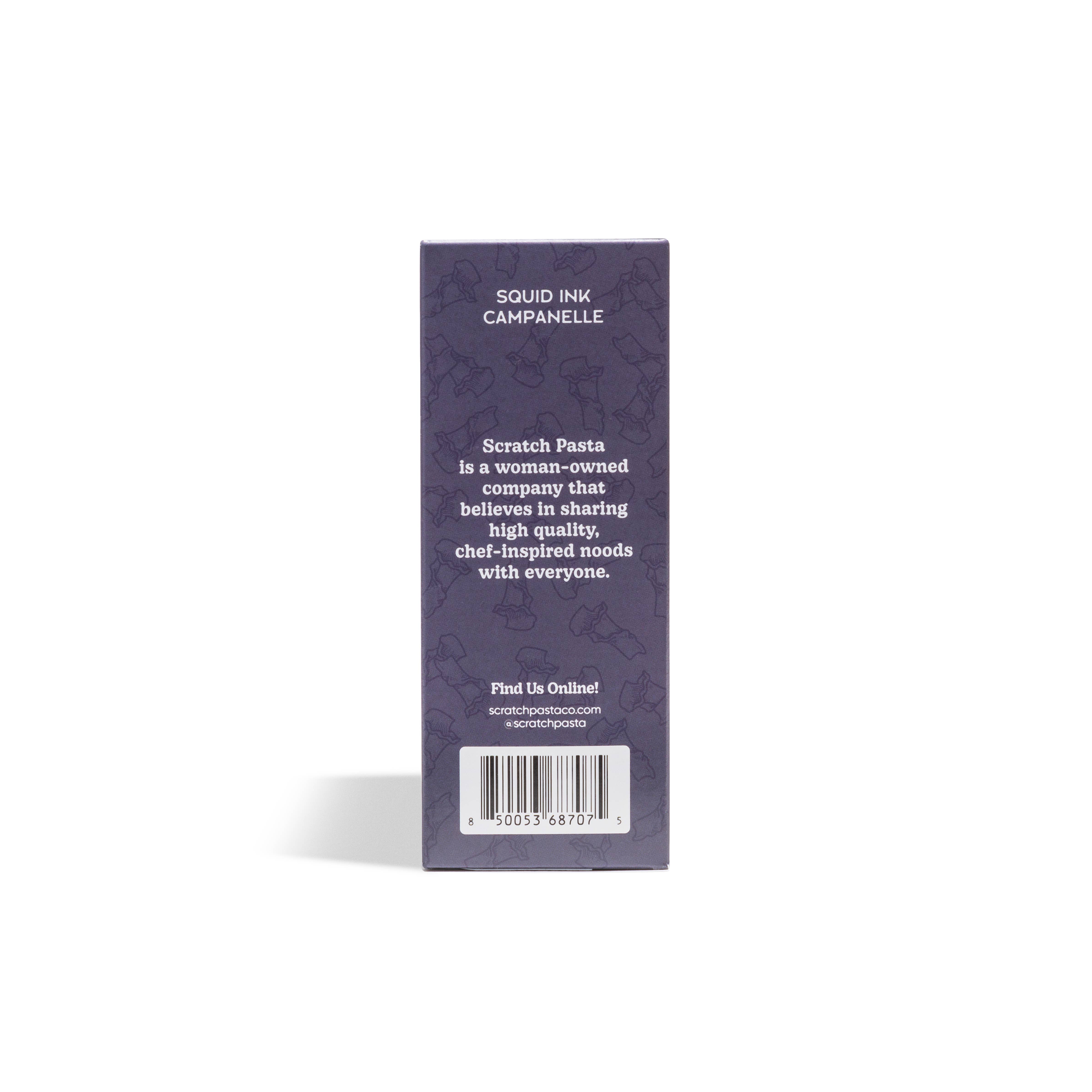 Scratch Pasta - Wholesale Pasta - Squid Ink Campanelle3