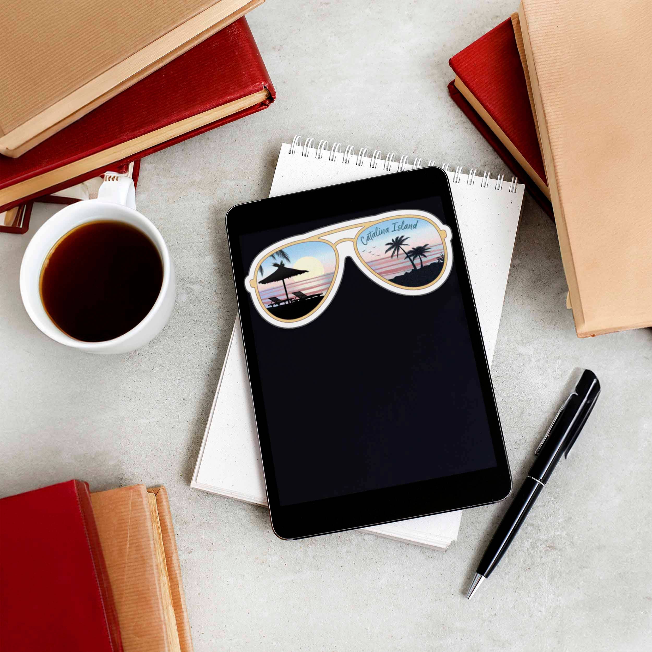 Sentinel Supply - Wholesale Sticker - Custom Beach Sunglasses Sticker - Name Drop Nature Decal5