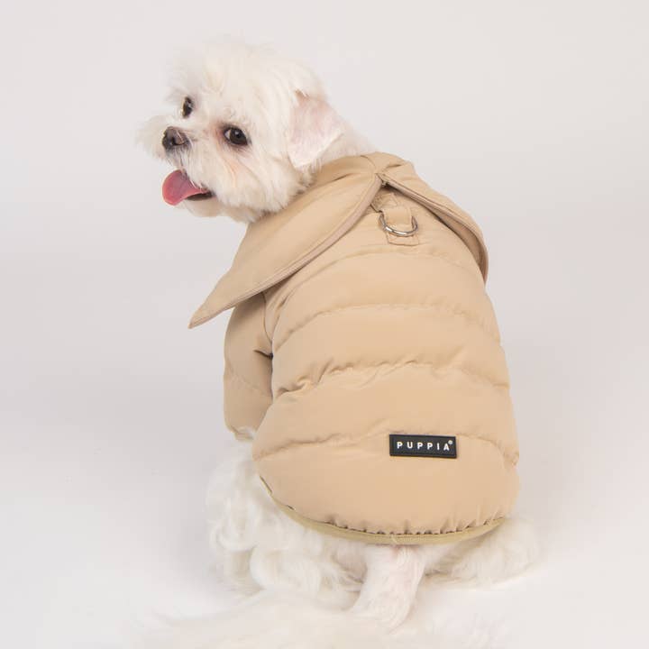 Puppia International Inc. - Wholesale Pet Jacket - Dog - Sailor Collar Insulated Winter Dog Jacket Harness Ring