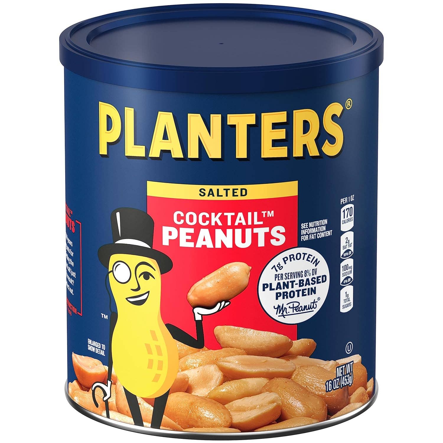 L&F Universal Goods - Wholesale Nuts - Planters Cocktail Peanuts 16oz 12/16oz0