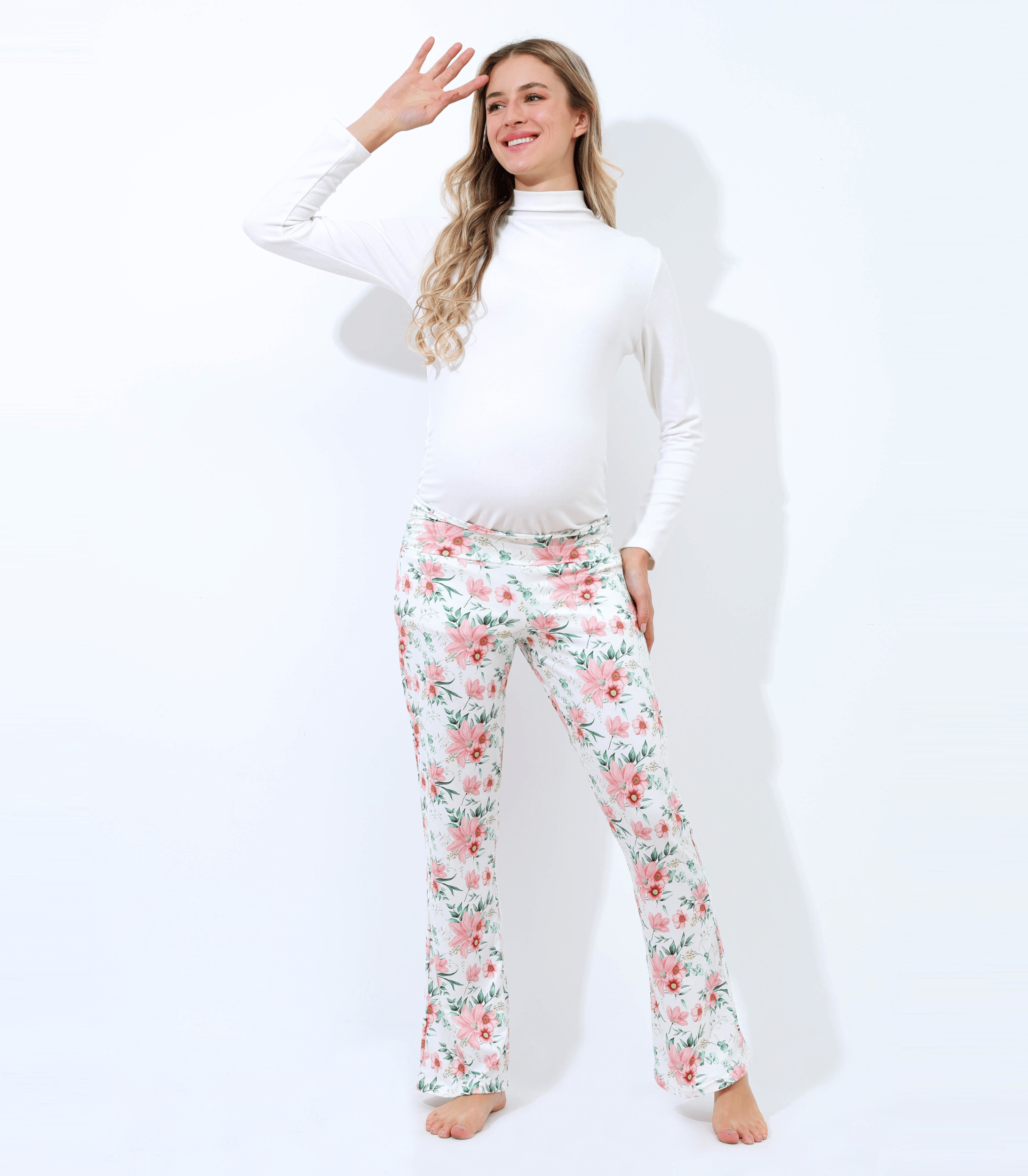 Alina Mae Maternity - Wholesale Pants - Maternity - Maternity Pajama Pants - Below Bump Postpartum Pant15