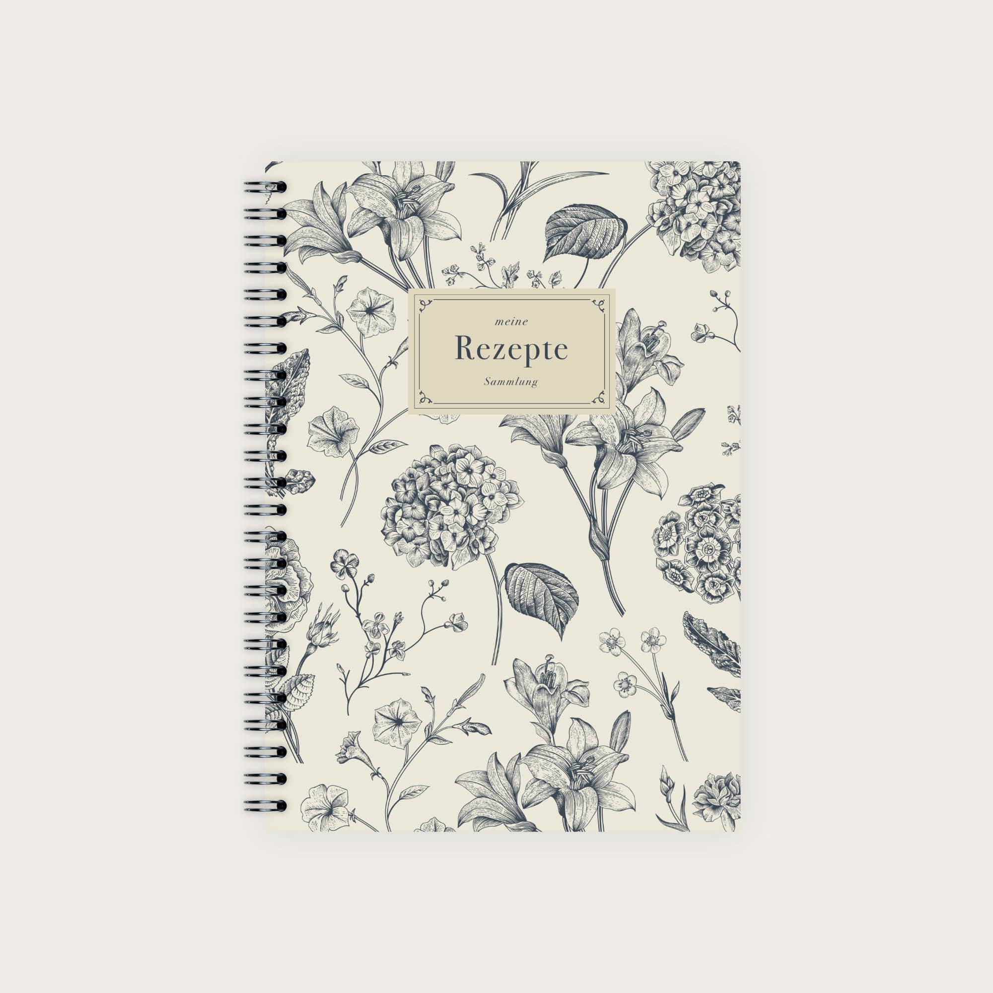 etmamu - Wholesale Recipe Card - Nature Pattern Recipe Book No. 27