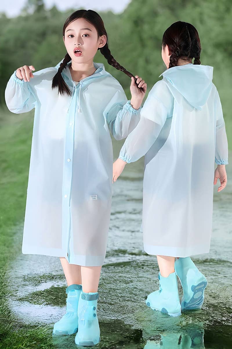 NINEXIS - Wholesale Raincoat - Kids - CWMM8548_OUTDOOR FULL BODY RAINPROOF CHILDREN'S RAINCOAT5