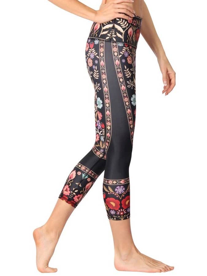 Yoga Democracy - Venta al por mayor Leggings deportivos/cómodos - Mujer - Rustica Impreso Yoga Cultivos1