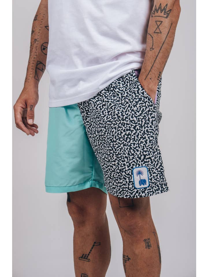 Trendsplant Clothing – wholesale Swim shorts – Men′s – Antonyo Marest x Trendsplant Lifeguard Swim Short V.1 Seaqual®Yarn1