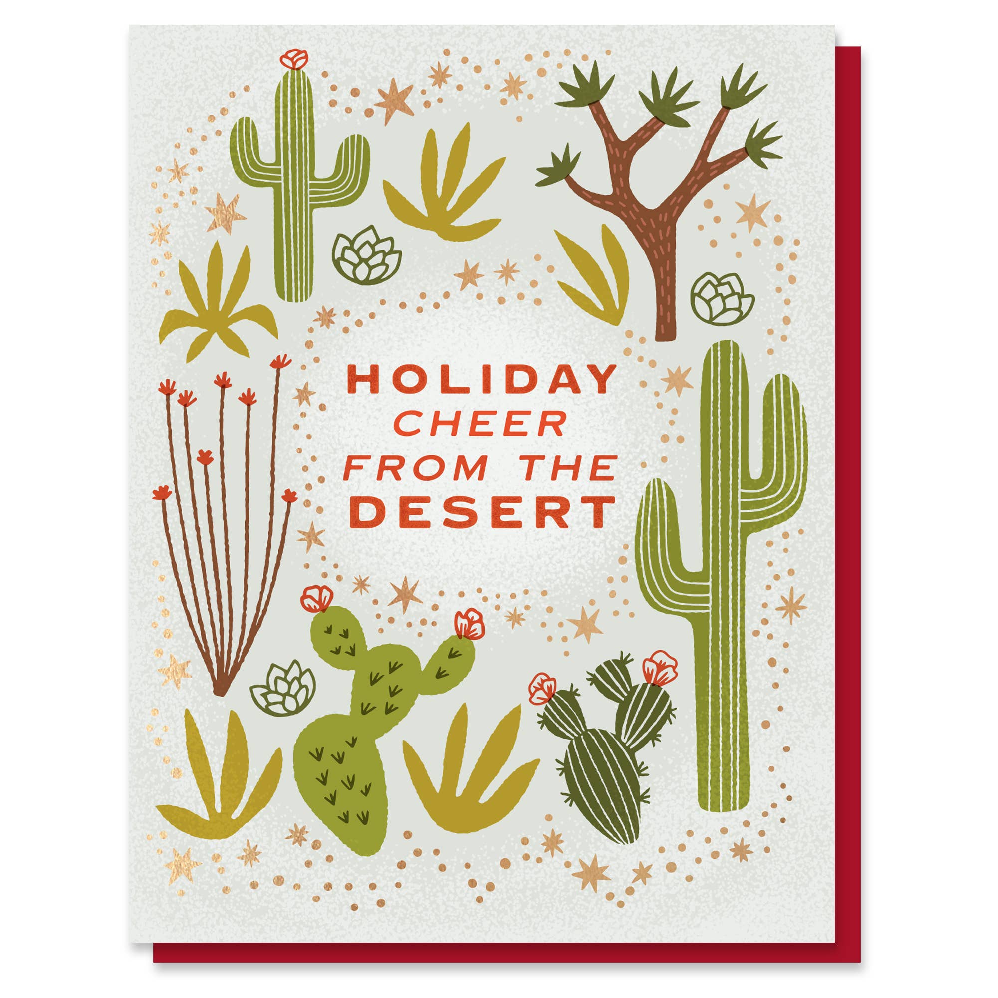 Paper Parasol Press - Wholesale Season's Greetings Card - Holiday Cheer from the Desert Card1