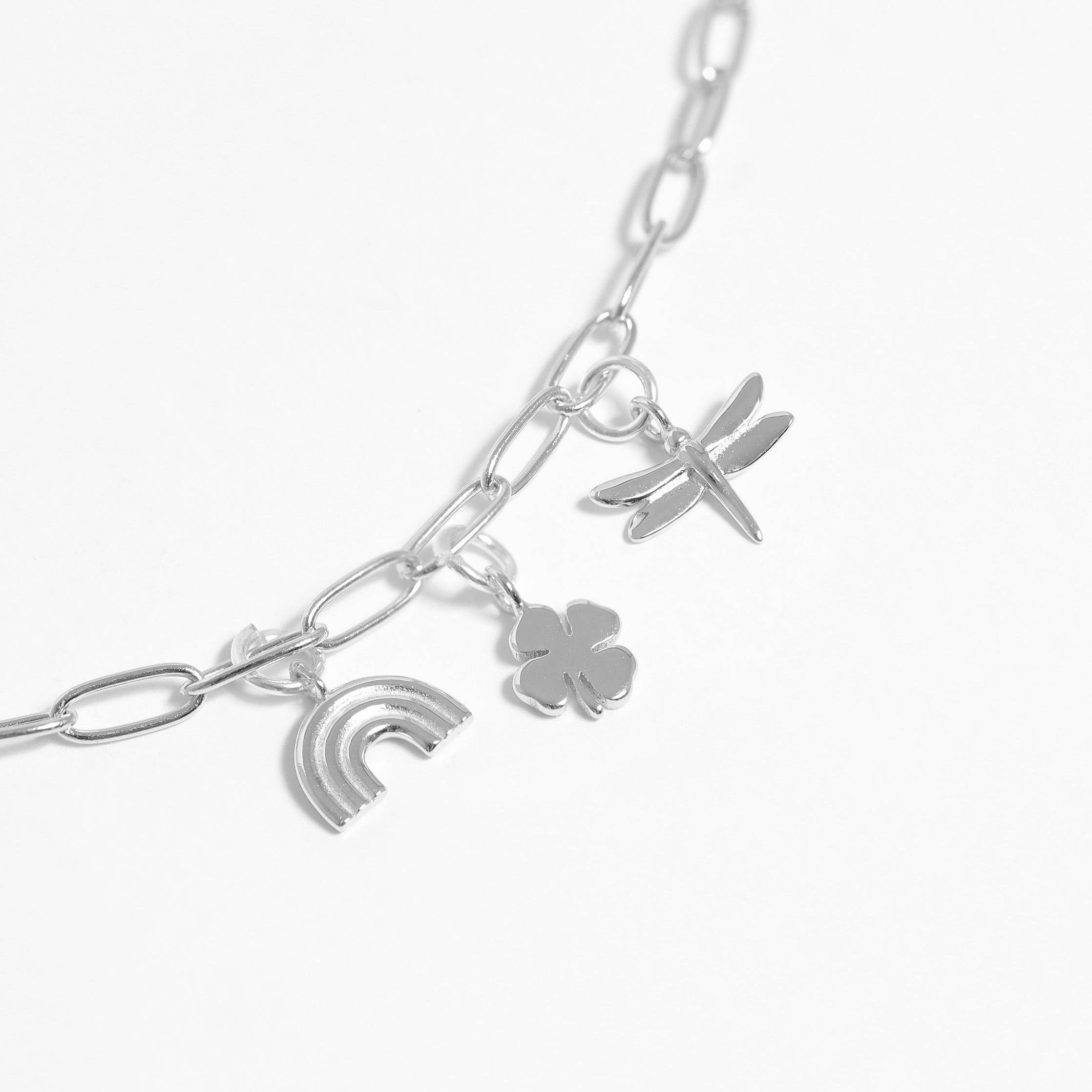 WJW - Wholesale Individual Charm/Pendant - 925 Sterling Silver Four Leaf Clover Charm for Permanent Jew4