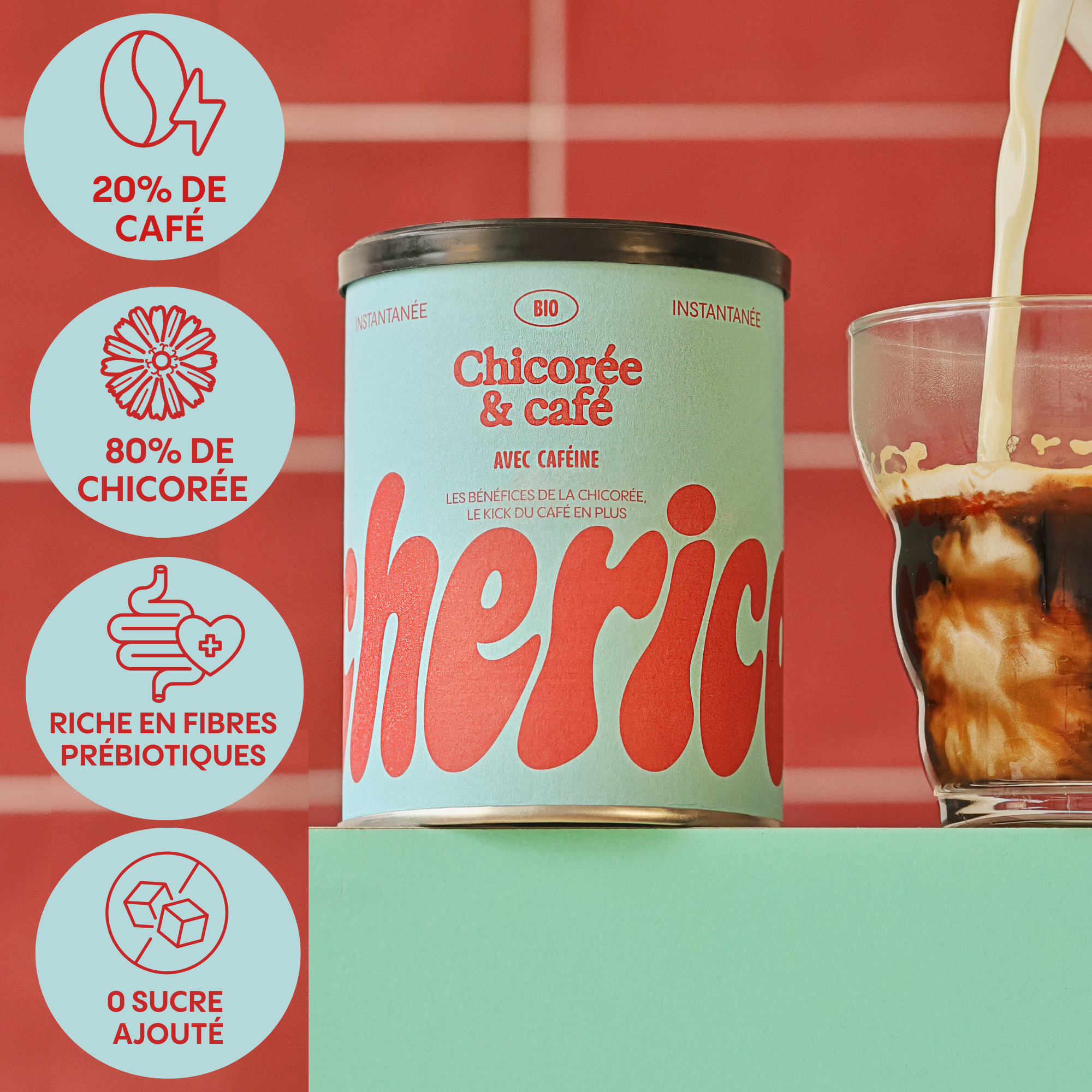 Cherico - Wholesale Instant Coffee/Espresso - CHERICO Starter Pack 🌿☕ – Instant Chicory (30 Cans)5