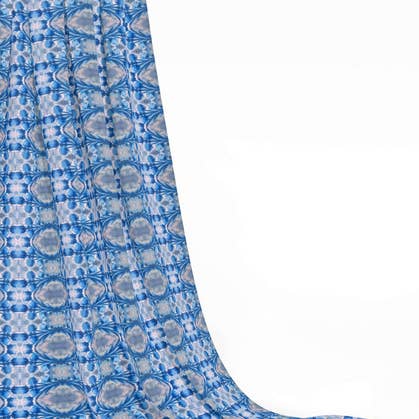 Sky Blue Premium Quality Made-to-order Fabrics UK for wholesale by Mystically Inspired