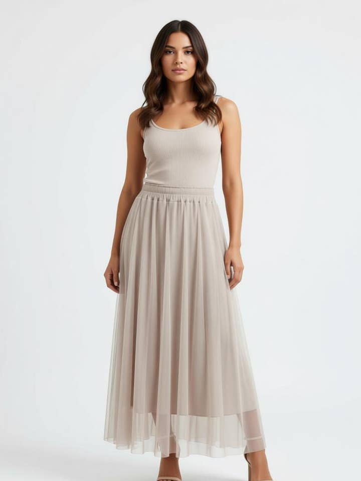 GONNA IN TULLE DONNA per la vendita all'ingrosso da parte di Kis 2