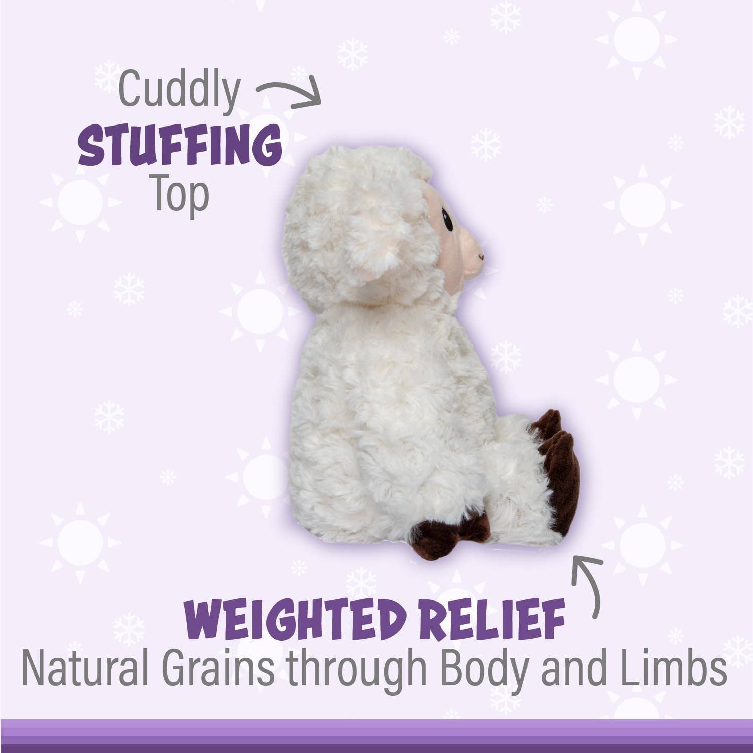 1i4 Group - Wholesale Stuffed/Plush Toy - Kids & Baby - Sasha Sheep Warm Pal4