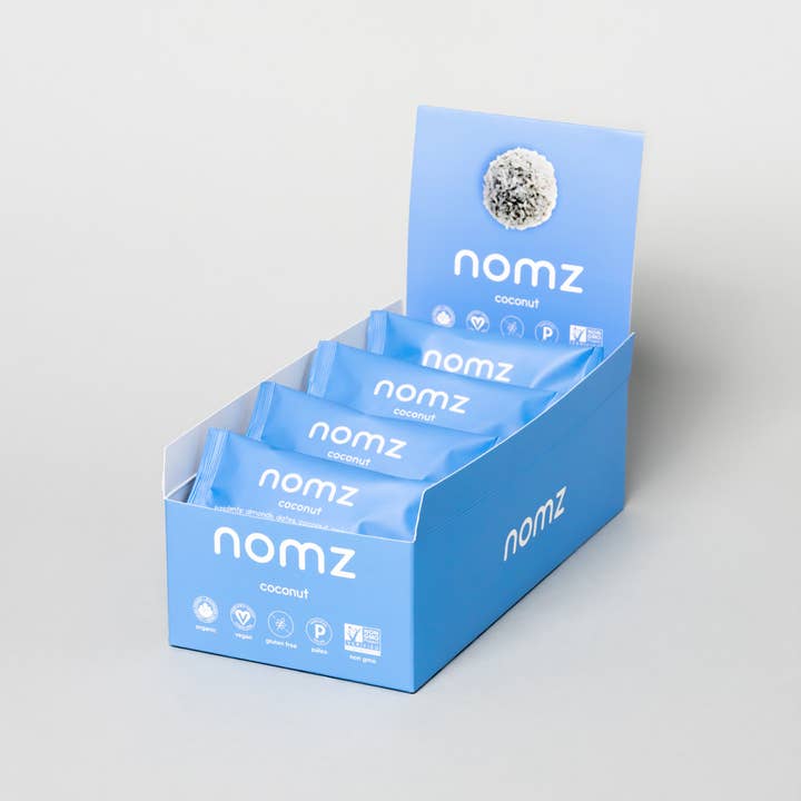 nomz – Großhandel Snack-Riegel – Bio-Kokosnuss Energy
