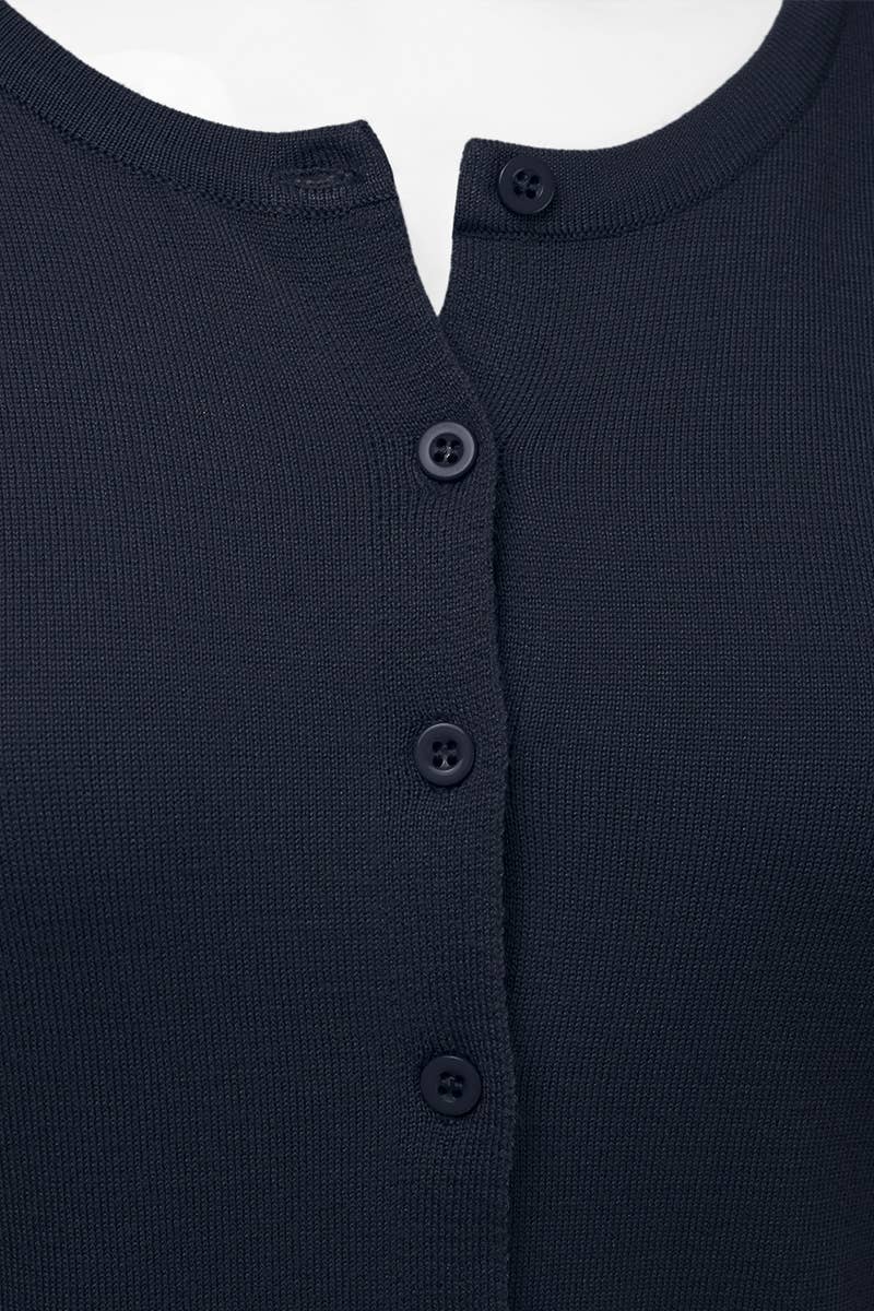 NINEXIS - Vente Cardigan – femme - AWOCAL310_Chandail à manches longues en tricot doux boutonné5