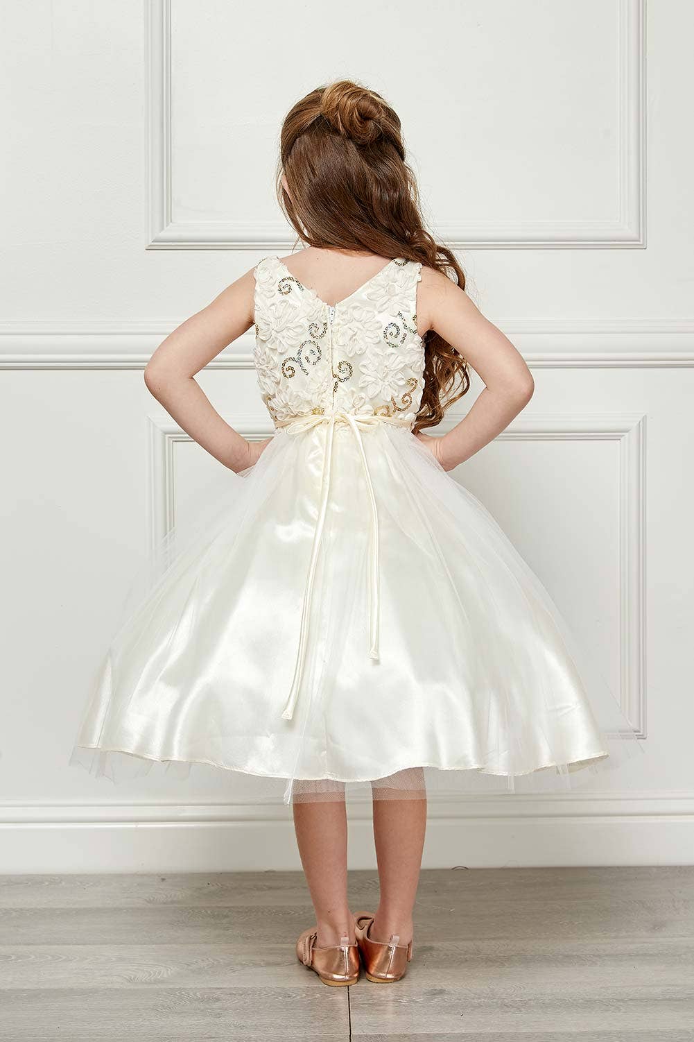 Petite Adele – Großhandel Kleid – Kinder – Bia Dull Kinderkleid aus Satin und Tüll9