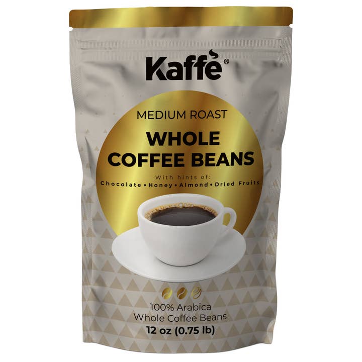 Kaffe – wholesale Coffee beans – Kaffe Colombian Medium Roast Coffee Beans 12oz 100% Arabica