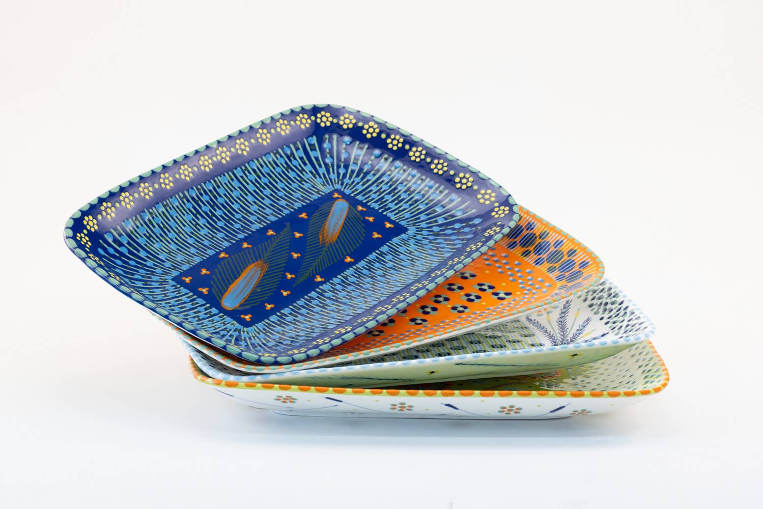 Thumbprint Artifacts - Wholesale Platter - Ceramic Breakfast Platter3