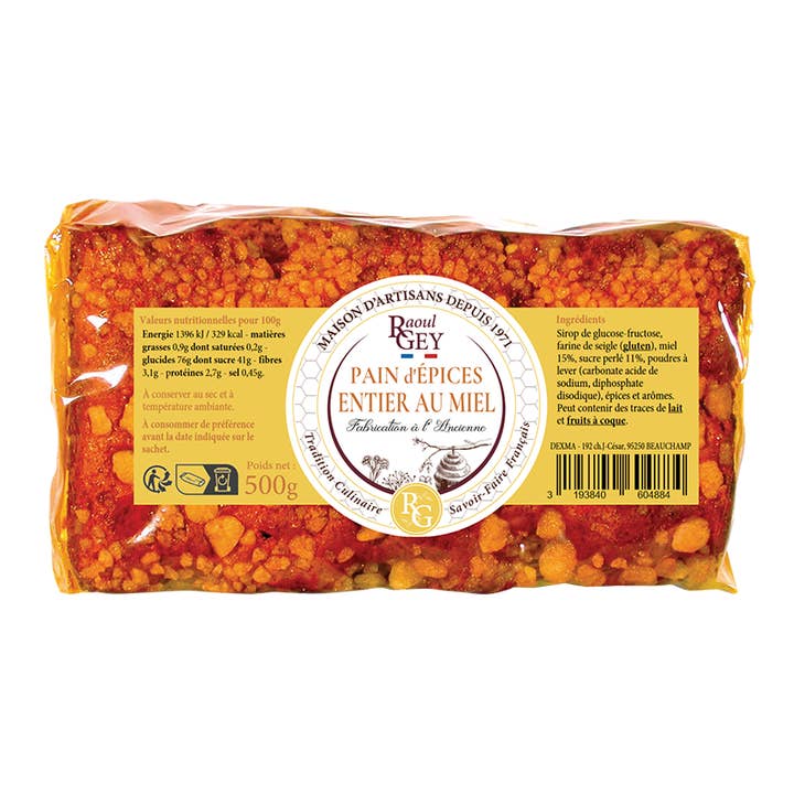 Pão de Gengibre Antiga 500g - Raoul Gey - 60488 por atacado de Maison RGEY