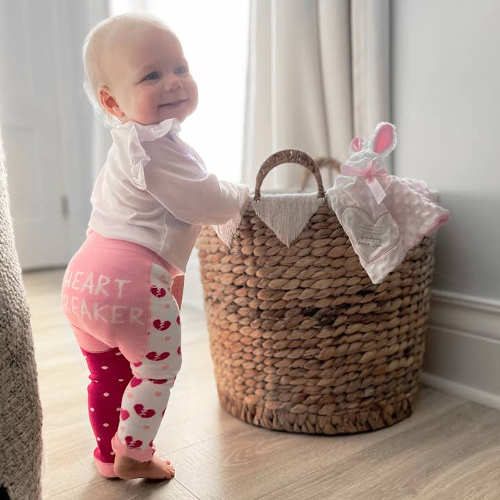 Pavilion - Wholesale Stuffed/Plush Toy - Kids & Baby - Somebunny Pink Lovey - Lovey Blanket Bunny with Teether2