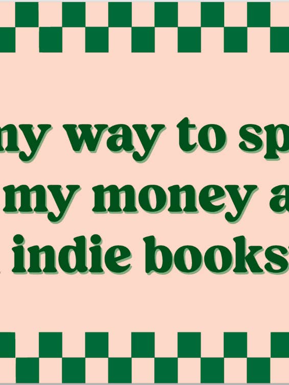 Adhesivo para parachoques Indie Bookstore para venta al por mayor de Shop Cholla