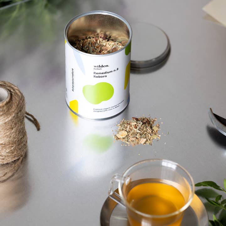 Wilden.herbals - Vendita all'ingrosso Tisane salutari e depurative - Tisana biologica: Remedium No.8 (Reborn) - Loose Leaf