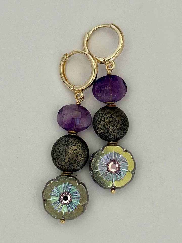 Beira Earrings for wholesale by Sandrine France Studio