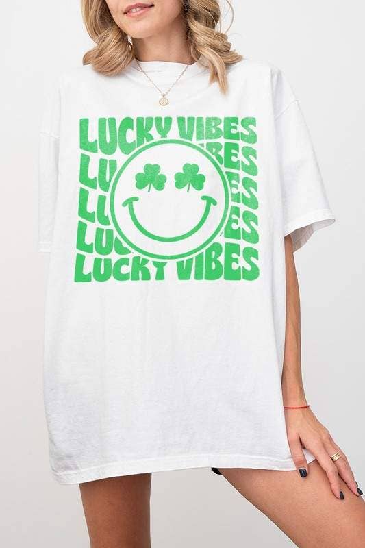 Flarix - Wholesale Tuniek - Dames - lucky vibes st patrick s comfortkleuren3