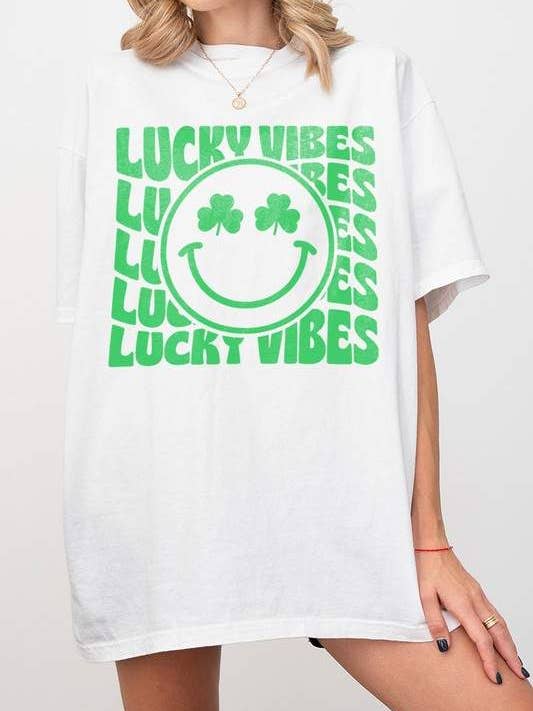 Flarix - Wholesale Tunic - Women's - lucky vibes st patrick s comfort colors3