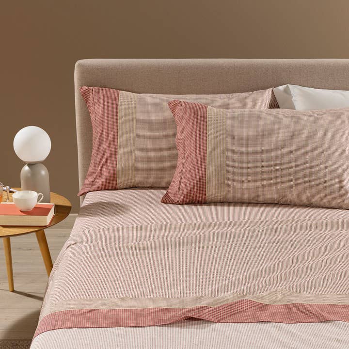 Caleffi Casa Style Cotton Sheet Set Color for wholesale by caleffi spa