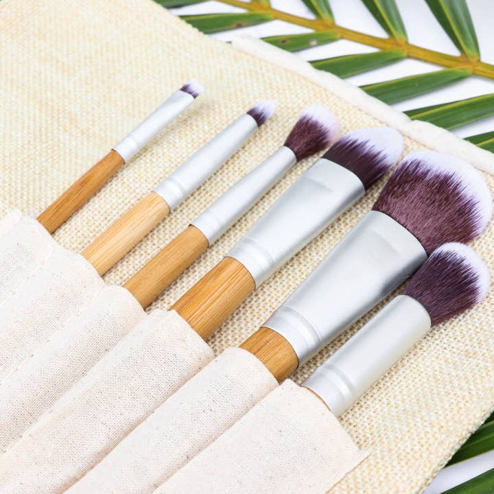 Vegan Full Face 6-Brush Kit for wholesale by Omiana
