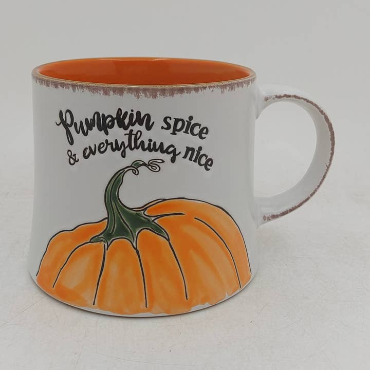 17 oz (500 ml) Becher „Pumpkin Spice Everything Nice“ für den Großhandel von Blue Sky Clayworks