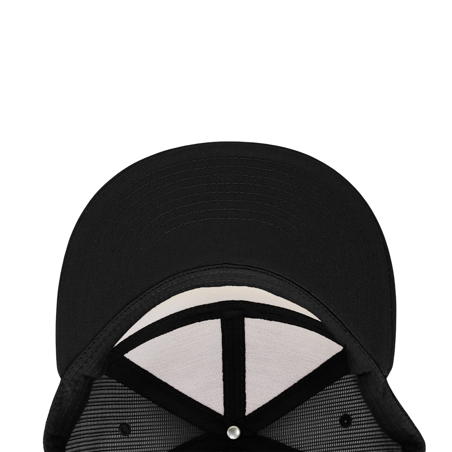 The Park Wholesale - Wholesale Trucker Hat - Unisex - Decky 1133 Blank 7 Panel Trucker Flat Bill Snapback Hat4