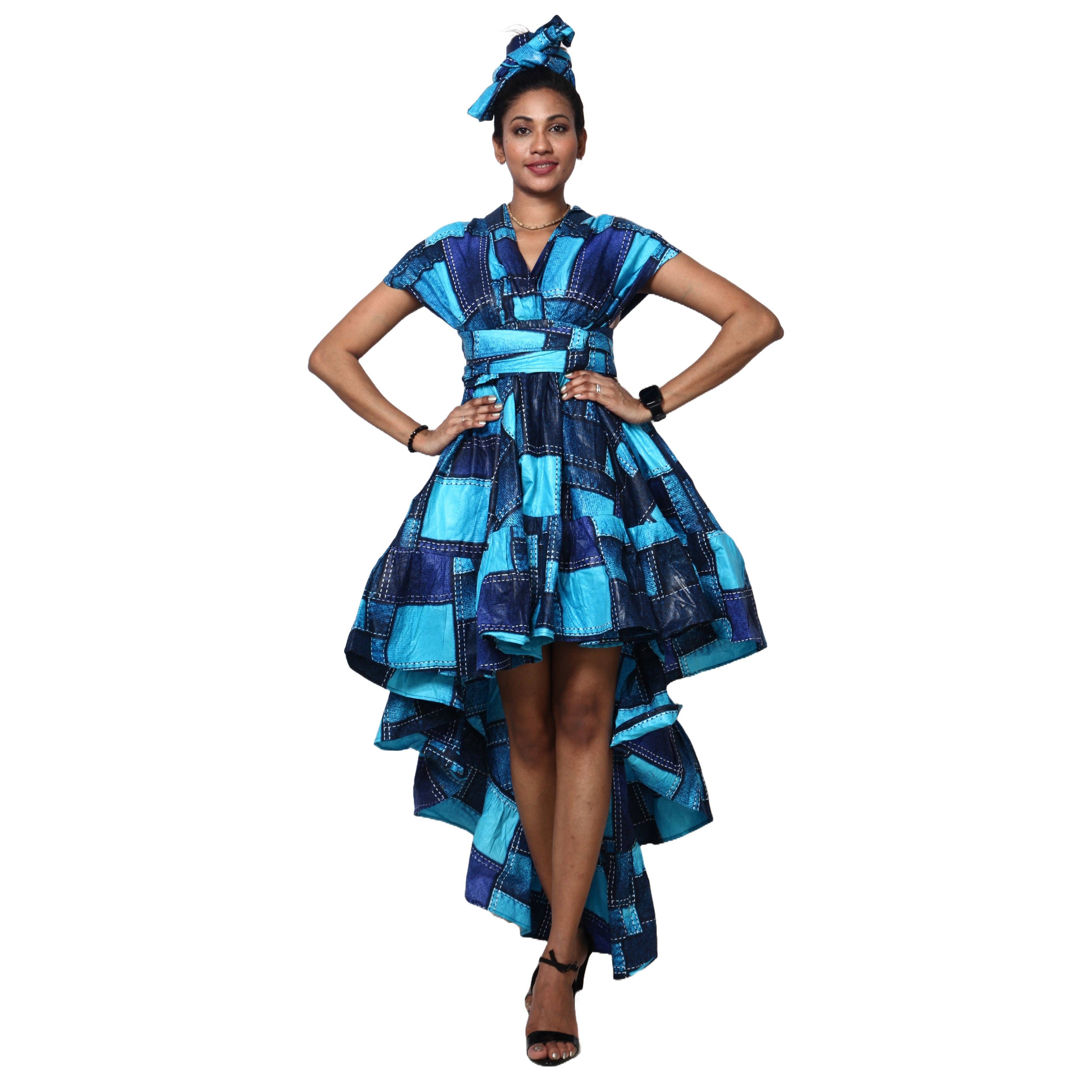 African Stars - Wholesale Dress - Women's - Women's Skirt/Dress Multi Wear Style -- FI-31360
