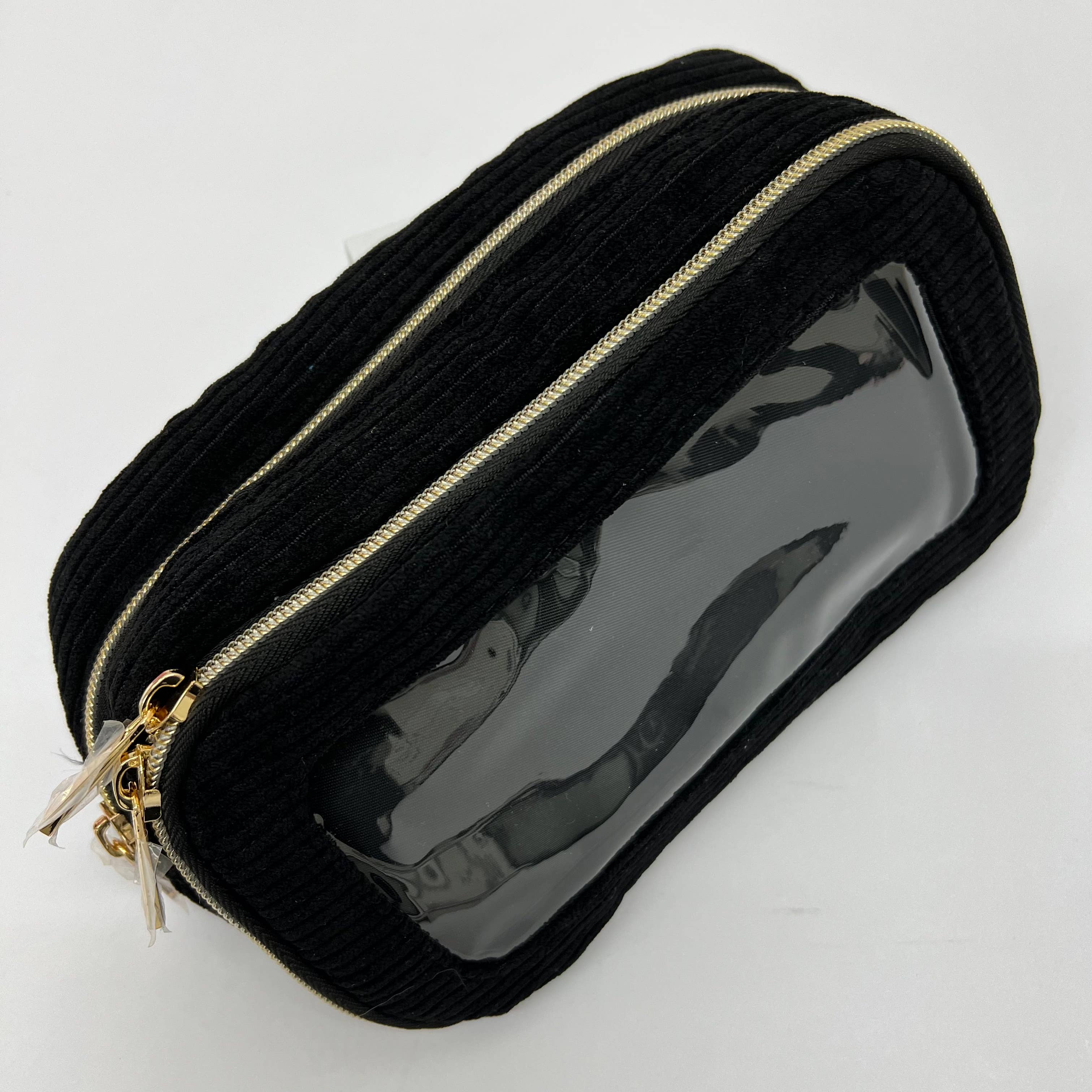 zizi&me - Wholesale Pencil Case/Pouch - Corduroy ITA pouch with clear vinyl window to display pins9