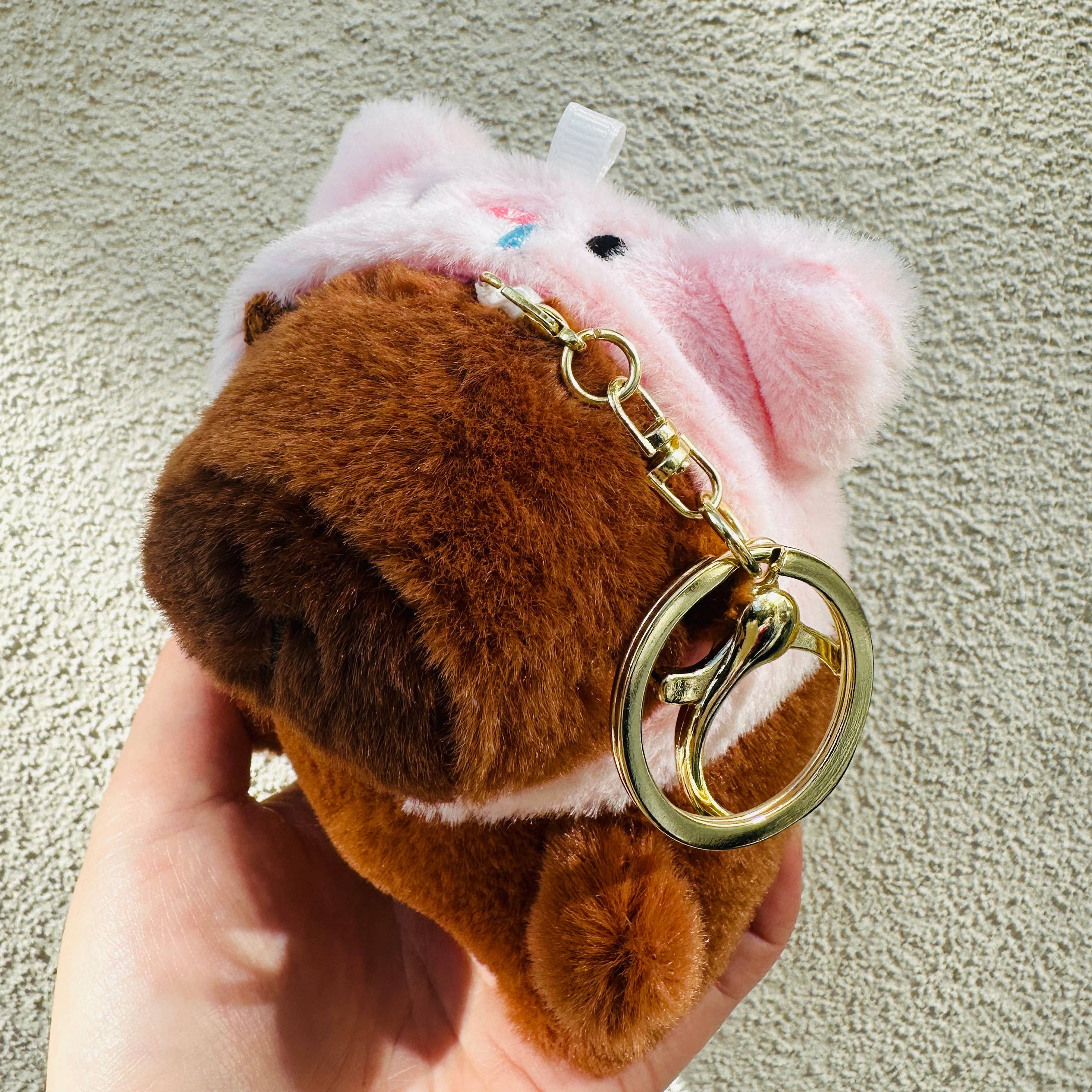CapyFun - Wholesale Keychain - Unisex - Capybara Plush Keychain8