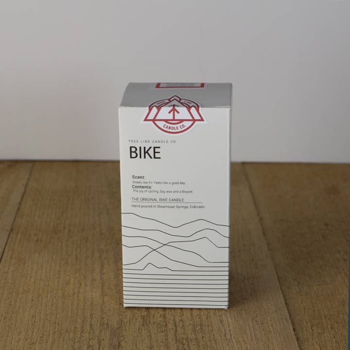 Tree Line Candle Co - Wholesale Jar/Filled Candle - The Original Bike Candle