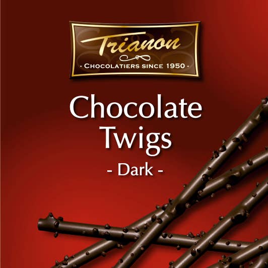 Brindilles de chocolat belge 125 g. Trianon pour la vente par Gourmandise