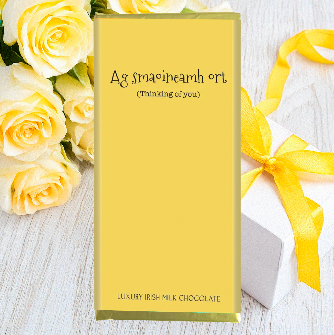 Sweet Living Kilkenny - Wholesale Chocolate Bar - Ag smaoineamh ort (Thinking of you)3