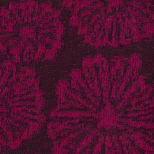 McKernan - Wholesale Scarf - Women's - Windrose – Large Wool Scarf with Plaited Floral Texture5