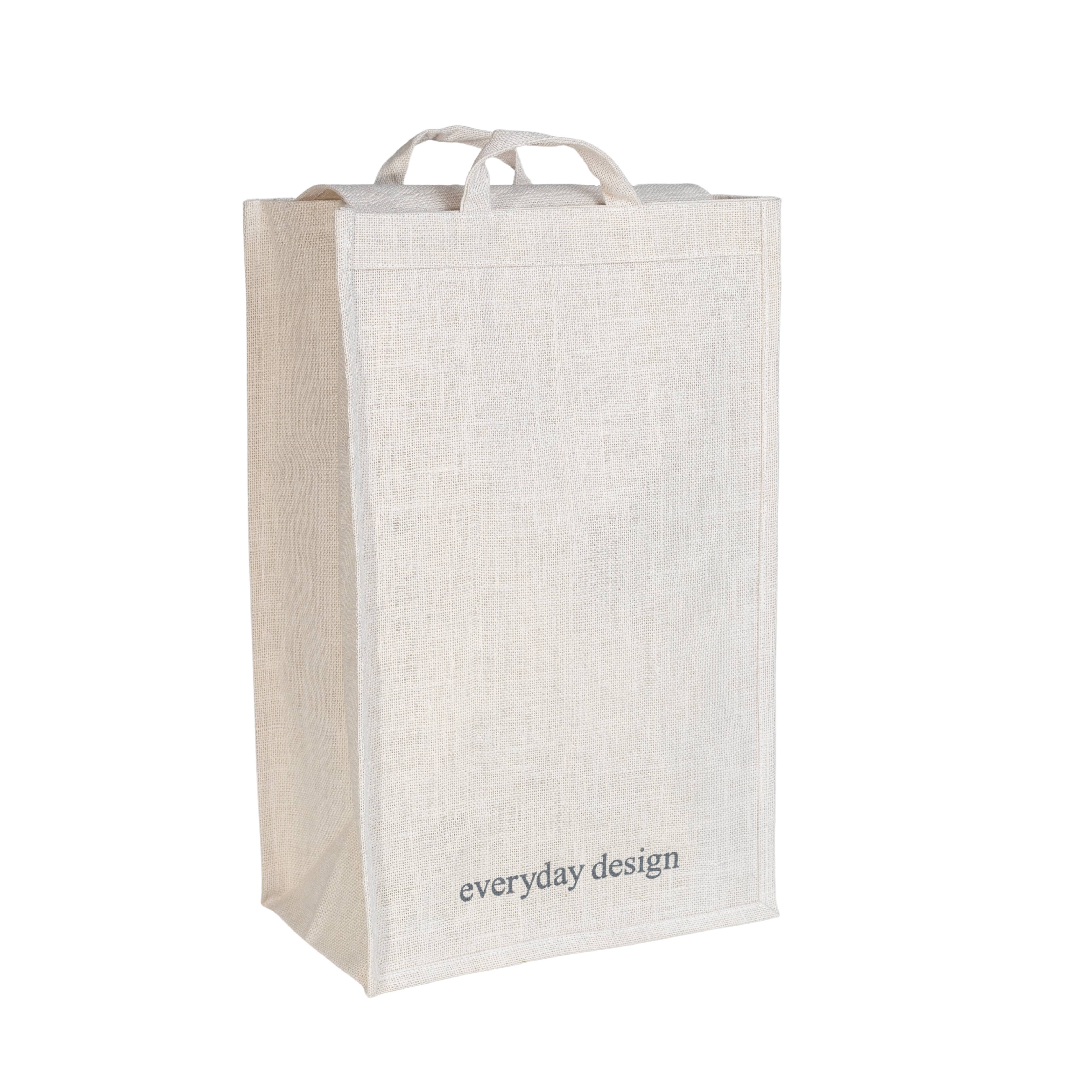 Everyday Design – Engroshandel Indkøbspose/indkøbstaske – TURKU XL jutesæk (forskellige farver)2