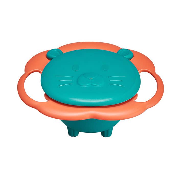 PatPat - Wholesale Bowl - Kids & Baby - Baby Gyro Bowl 360° Spill Resistant Gyro Bowl with Lid