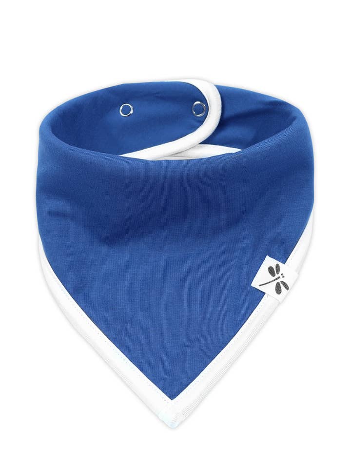 Babetes de Bambu Azul Marinho por atacado de Lilulila