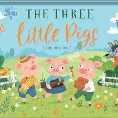 Stories in Sensory - Wholesale Baby & Toddler Book (0-2) - Three Little Pigs Pop-Up Book 0
