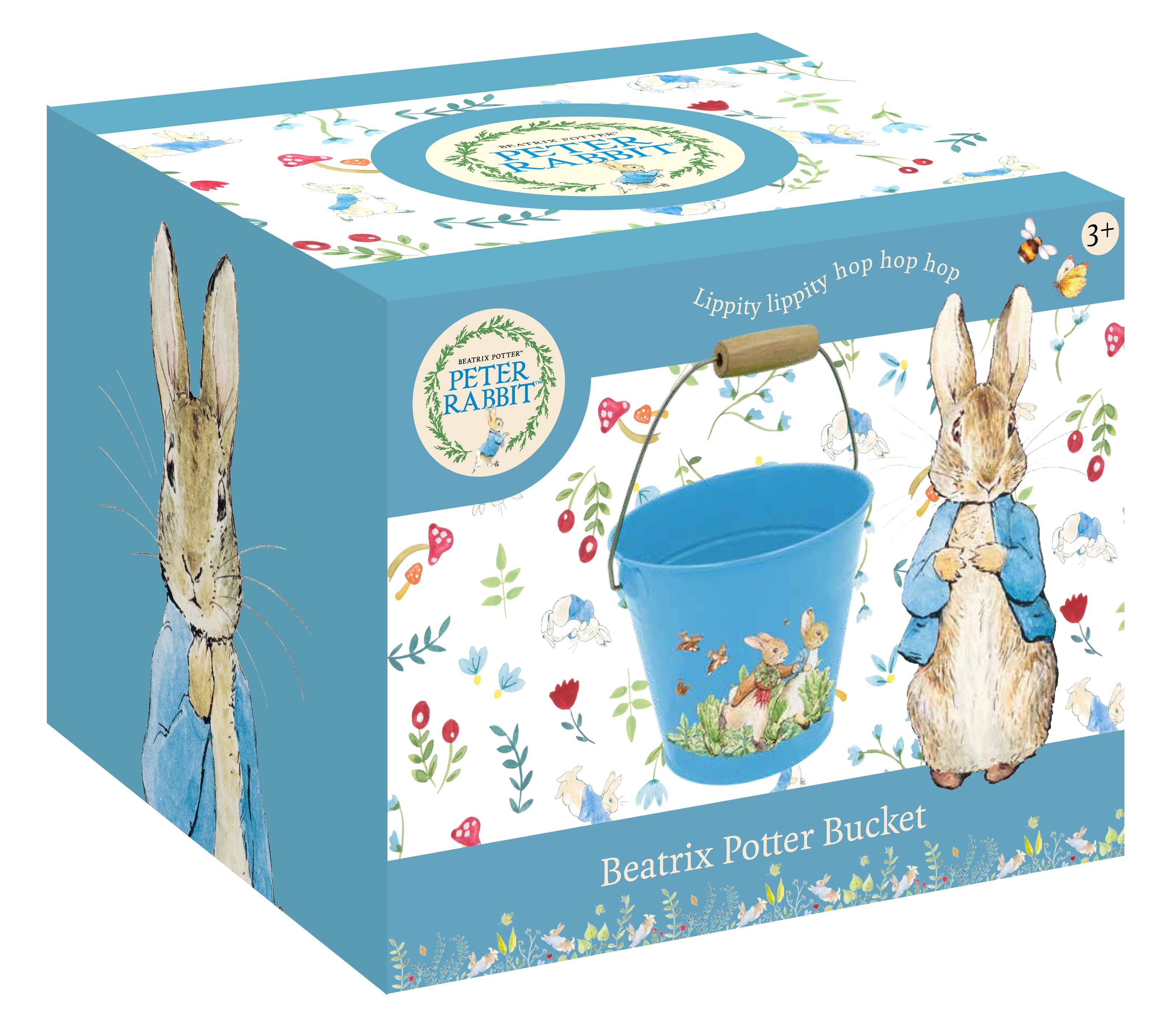 Robert Frederick Ltd – wholesale Bucket/pail – Kids – Beatrix Potter Children's Metal Bucket1