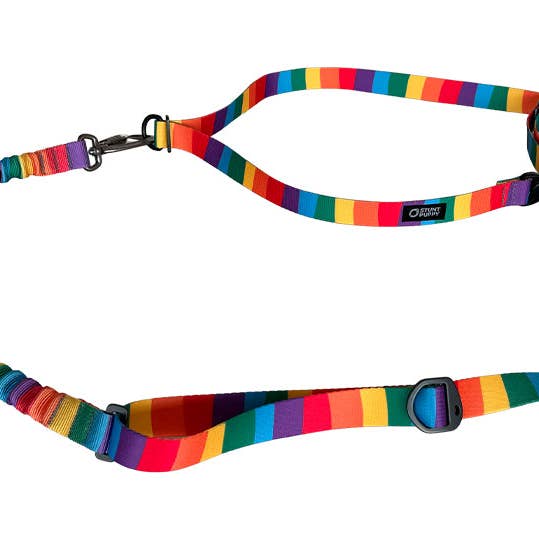Stunt Runner™ Hands-Free Leash Rainbow for wholesale by Stunt Puppy