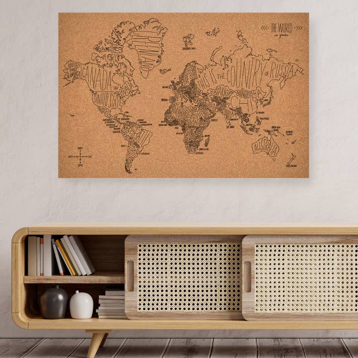 Made Market Co. - Wholesale Map - Cork Map World0