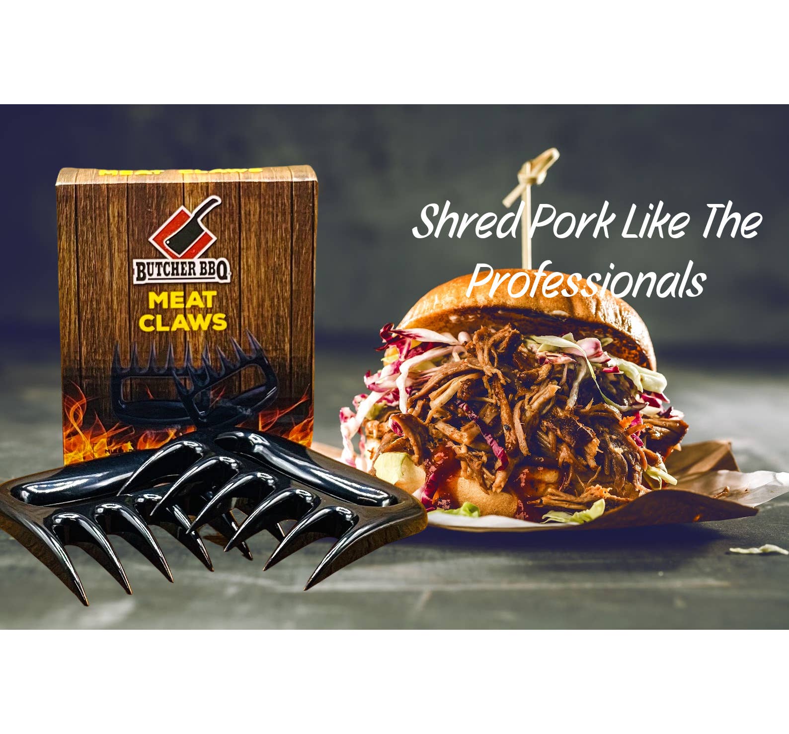 Butcher BBQ Inc - Wholesale Kitchen Tool/Gadget - Bear Claws Meat Shredder & Pork Puller2