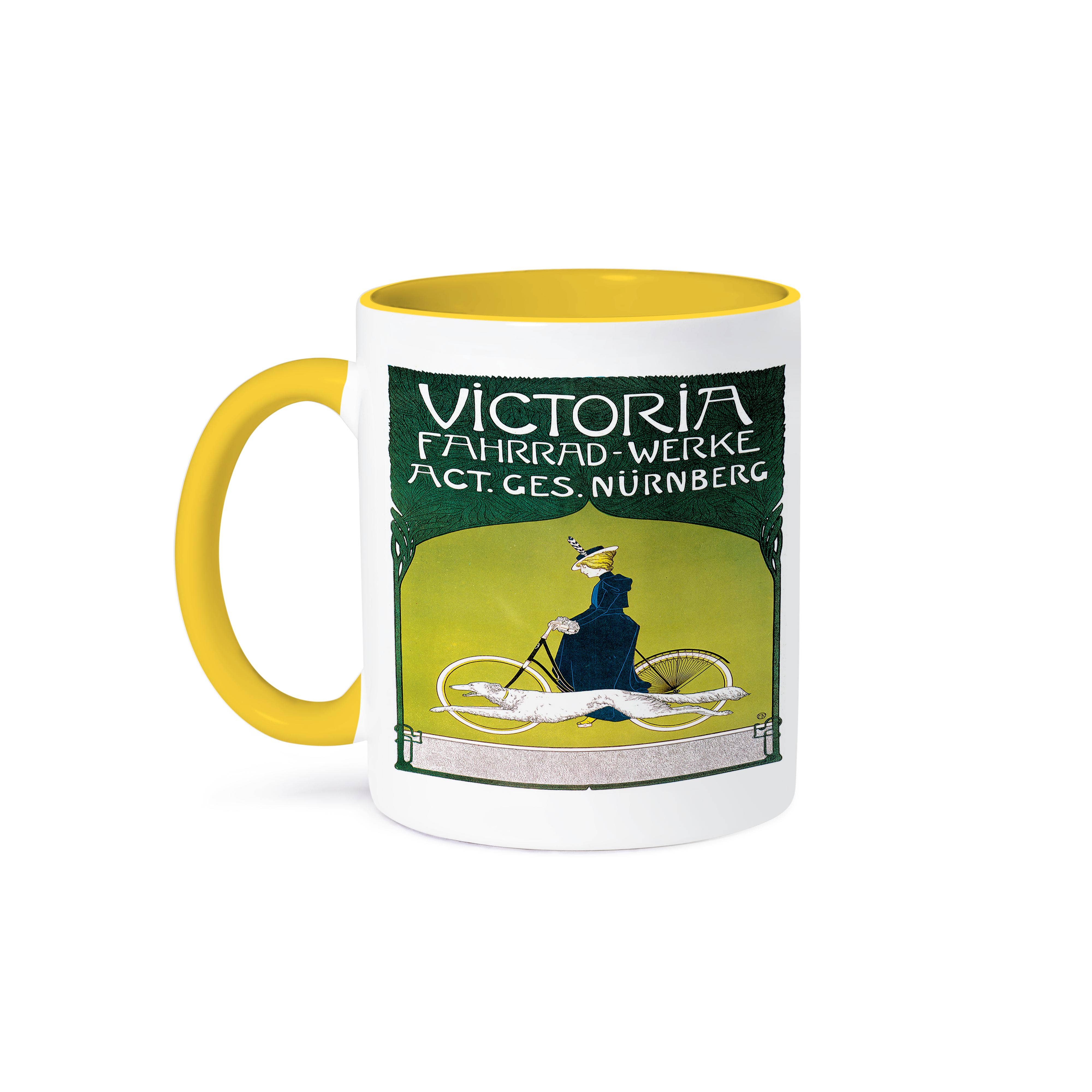 3dRose - Wholesale Coffee Mug - 3dRose, Victoria Fahrrad-Werke Nurnbert Bicycle Advertising Poster, Mug0