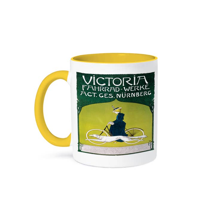 3dRose - Wholesale Coffee Mug - 3dRose, Victoria Fahrrad-Werke Nurnbert Bicycle Advertising Poster, Mug