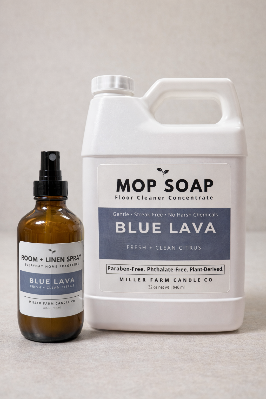 Miller Farm Candle Co - Wholesale Floor Cleaner - Mop Soap Concentrated Floor Cleaner – 32 oz, Multiple Scents2